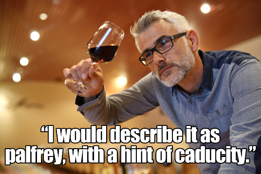 Innovation terminology is the 4D chess to wine terminology's checkers. Get wrecked, wine nerds.